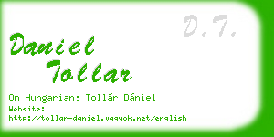 daniel tollar business card